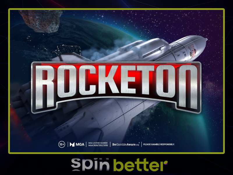 Rocketon Crash juego - revisión de la ranura de choque en Spinbetter Casino