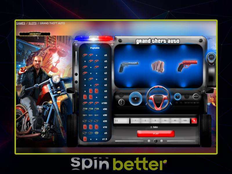 Versión móvil de la oficina de apuestas Spinbetter