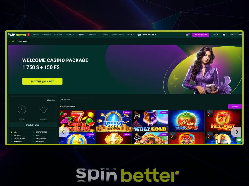 Kontoerstellung im Spinbetter Casino