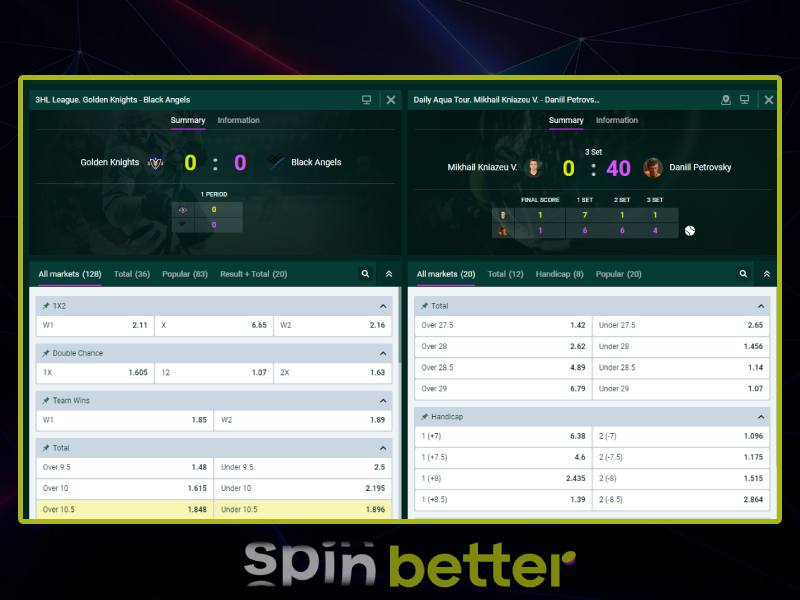 Cómo saber si ha ganado una apuesta deportiva en Spinbetter